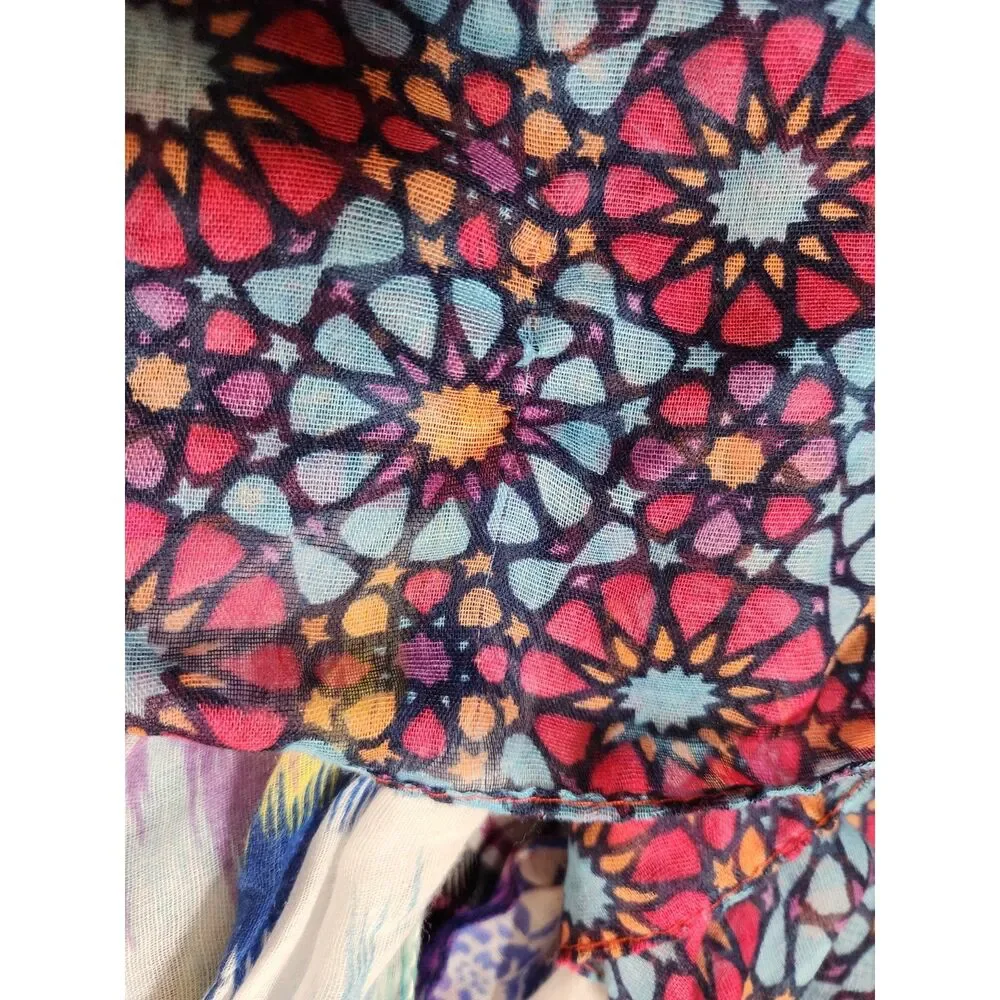 Scarf & Convertible Wrap Lot – 17 Pieces Mixed Prints & Styles